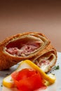 Rolled crepe