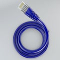 Rolled ethernet cable, internet connection, bandwidth, broadband