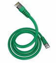 Rolled ethernet cable, internet connection, bandwidth, broadband Royalty Free Stock Photo