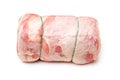 Rolled lamb breast joint Royalty Free Stock Photo