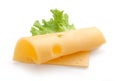 Rolled Maasdam cheese