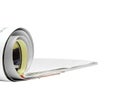 Rolled Magazine Royalty Free Stock Photo