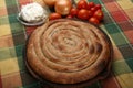 Rolled meat pie