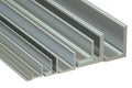 Rolled metal L-bar, angles. 3D rendering Royalty Free Stock Photo