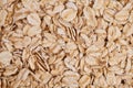 Rolled oats as background