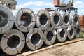 Rolled steel Royalty Free Stock Photo