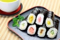 Rolled sushi Royalty Free Stock Photo
