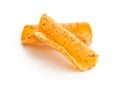 Rolled tortilla chips Royalty Free Stock Photo