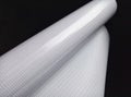 rolled white flexion fabric Royalty Free Stock Photo