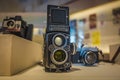 Rolleiflex camera Royalty Free Stock Photo