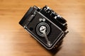 Rolleiflex, old camera 120 format Royalty Free Stock Photo