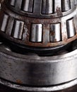 Roller bearing with rust Royalty Free Stock Photo