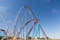 Roller Coaster in Amusement Entartainment Theme Park