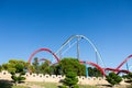 Roller Coaster in Amusement Entartainment Theme Park