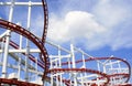 Roller coaster Royalty Free Stock Photo