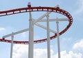 Roller coaster Royalty Free Stock Photo