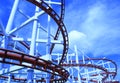 Roller coaster Royalty Free Stock Photo