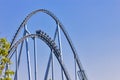 Roller coaster in Europapark, Rust, Germany Royalty Free Stock Photo