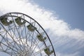 Roller coaster in Fundidora Park in Monterrey Royalty Free Stock Photo