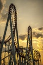 Roller Coaster Royalty Free Stock Photo