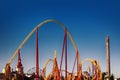 Roller coaster, metal construction