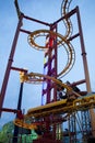 Roller coaster in Prater, Wien