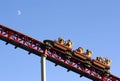 Roller coaster ride Royalty Free Stock Photo