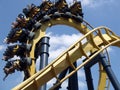 Roller Coaster Ride Royalty Free Stock Photo