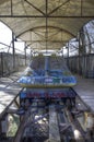 Roller coaster in Spreepark Berlin Royalty Free Stock Photo