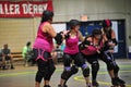 Roller Derby Girls Royalty Free Stock Photo