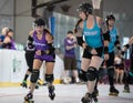 Roller Derby Ladies Compete