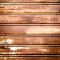 Roller shutter rusted Royalty Free Stock Photo