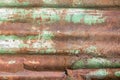 Roller shutter rusty Royalty Free Stock Photo