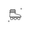 Roller skate, sport icon. Element of sport thin line icon