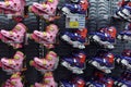 Roller skates in the store
