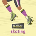 Roller skating