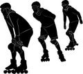 Roller skating