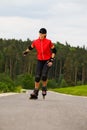 Rollerblades for girls 2 Royalty Free Stock Photo