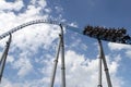 Rollercoaster in Europapark Royalty Free Stock Photo