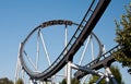 Rollercoaster in Europapark Rust, Germany Royalty Free Stock Photo
