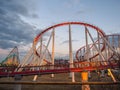 Rollercoaster at Nagashima resort in Japan
