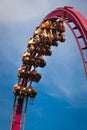 Rollercoaster ride Royalty Free Stock Photo