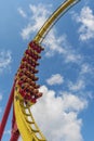 Rollercoaster Ride Royalty Free Stock Photo