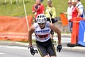 Rollerskiing Championships Royalty Free Stock Photo