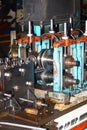 Rollforming Machine for Commercial Manufacturing Royalty Free Stock Photo