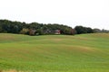 Rolling arable fields near Enetorp, Sweden