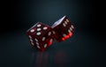 Rolling Casino Dice