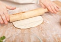 Rolling dough