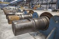 Rolling forming roll metal works Royalty Free Stock Photo