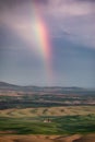 Rainbow over Rolling hills